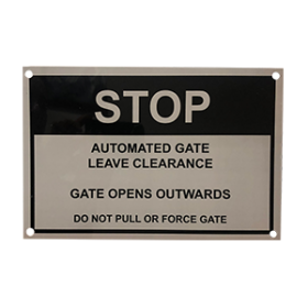 outwards-caution -sign